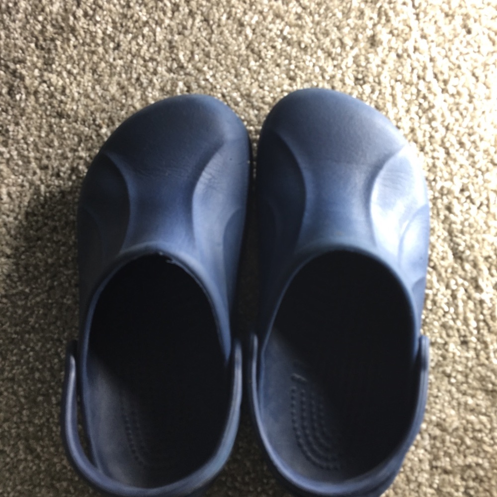 Blue Crocs